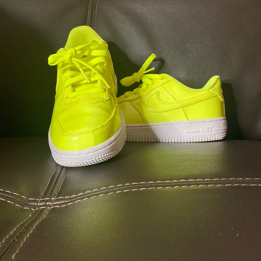 Neon Yellow AF1